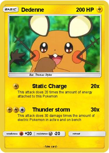 Pokemon Dedenne