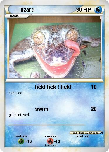 Pokemon lizard