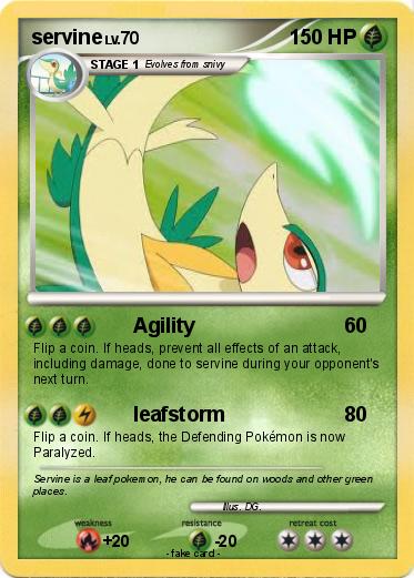 Pokemon servine