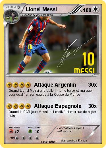Pokemon Lionel Messi