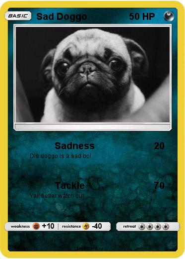Pokemon Sad Doggo