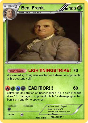 Pokemon Ben. Frank.