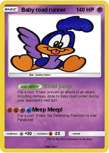 Pokemon Baby road runner