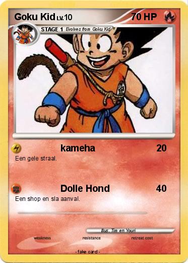 Pokemon Goku Kid