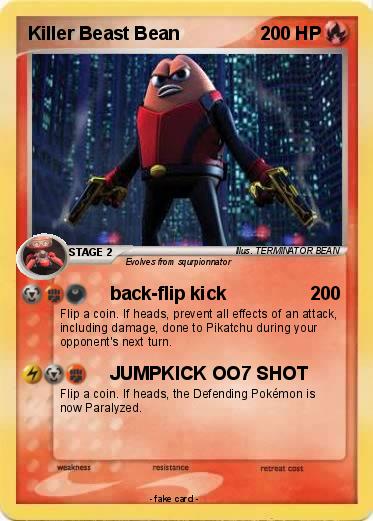Pokemon Killer Beast Bean