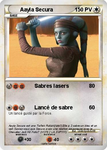 Pokemon Aayla Secura