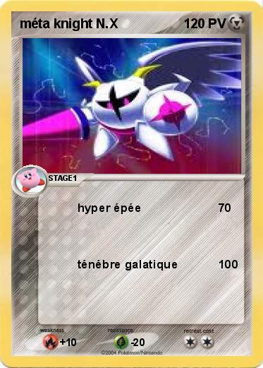 Pokemon méta knight N.X