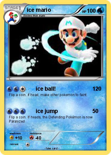 Pokemon ice mario