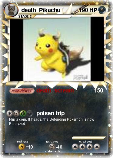 Pokemon death  Pikachu
