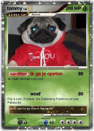 Pokemon tommy