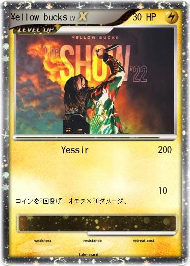 Pokemon ¥ellow bucks