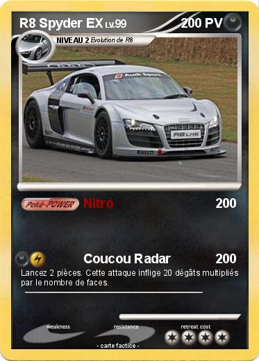 Pokemon R8 Spyder EX