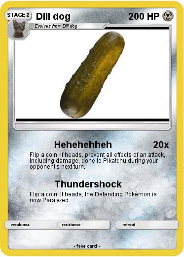 Pokemon Dill dog