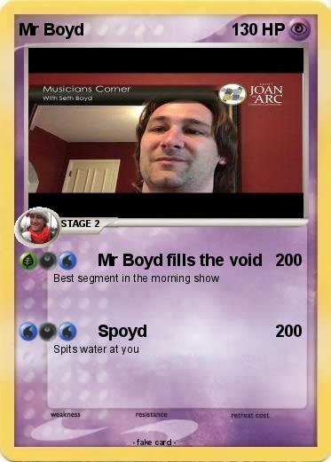 Pokemon Mr Boyd