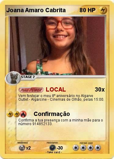Pokemon Joana Amaro Cabrita