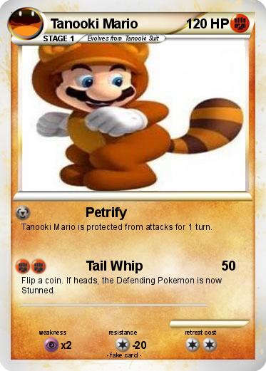 Pokemon Tanooki Mario