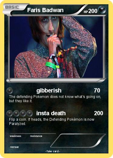Pokemon Faris Badwan