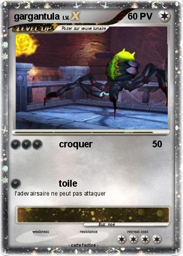 Pokemon gargantula