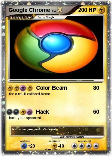 Pokemon Google Chrome