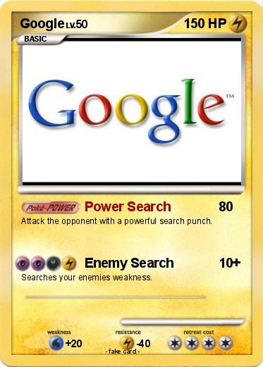Pokemon Google