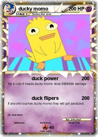 Pokemon ducky momo