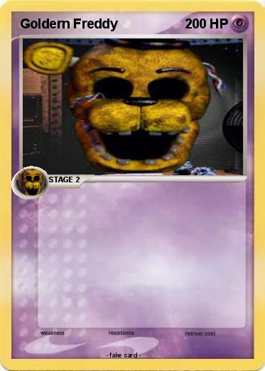 Pokemon Goldern Freddy