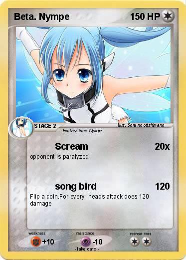 Pokemon Beta. Nympe
