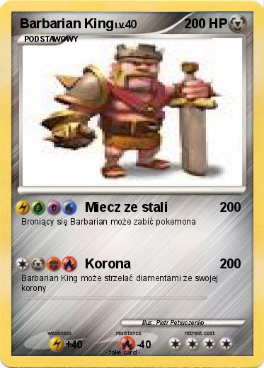 Pokemon Barbarian King