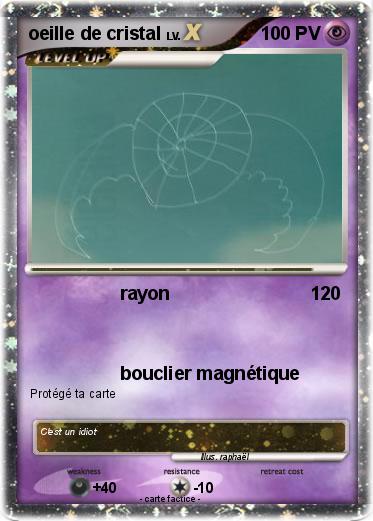 Pokemon oeille de cristal