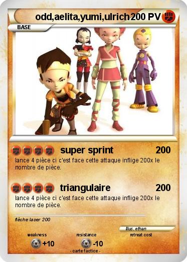 Pokemon odd,aelita,yumi,ulrich