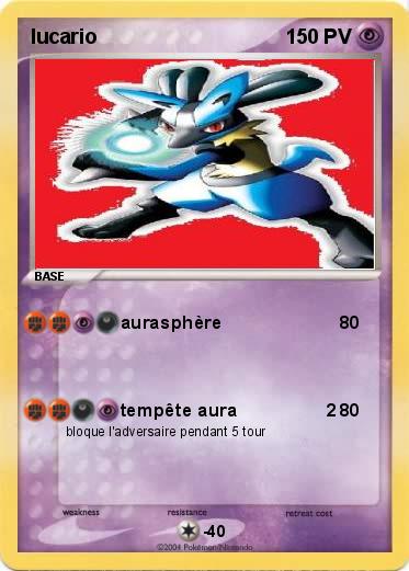 Pokemon lucario
