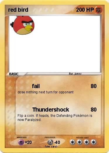Pokemon red bird