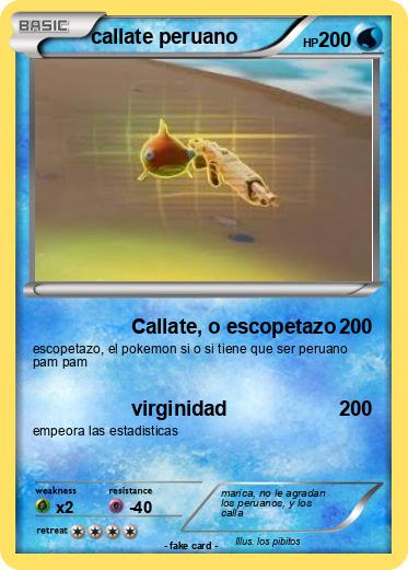 Pokemon callate peruano