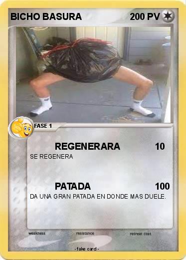 Pokemon BICHO BASURA
