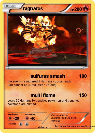 Pokemon ragnaros