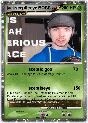 Pokemon jackscepticeye BOSS
