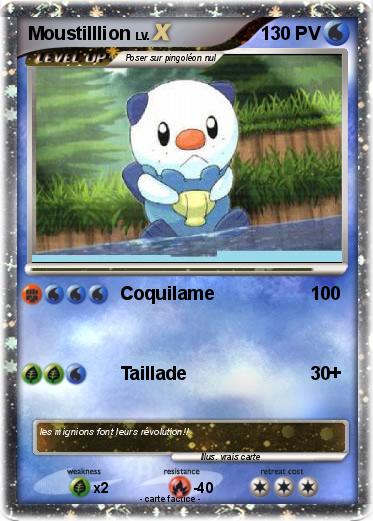 Pokemon Moustilllion