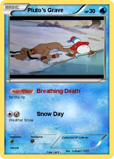 Pokemon Pluto's Grave