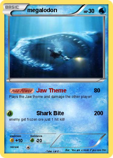 Pokemon megalodon