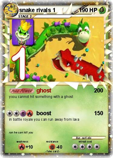 Pokemon snake rivals 1