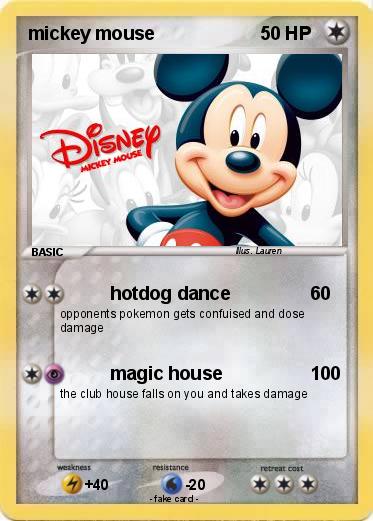 Pokemon mickey mouse