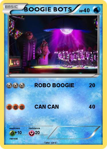 Pokemon BOOGIE BOTS