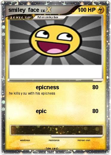 Pokemon smiley  face