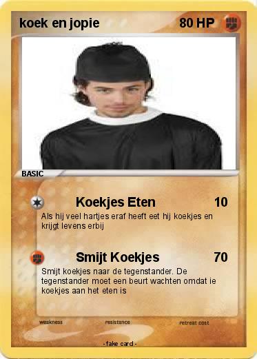 Pokemon koek en jopie