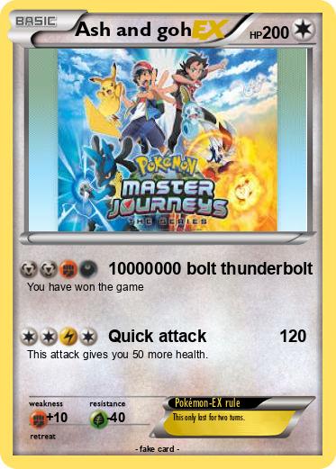 Pokemon Ash and goh