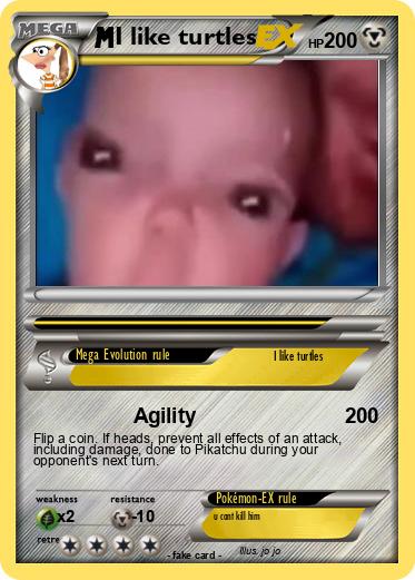Pokemon I like turtles