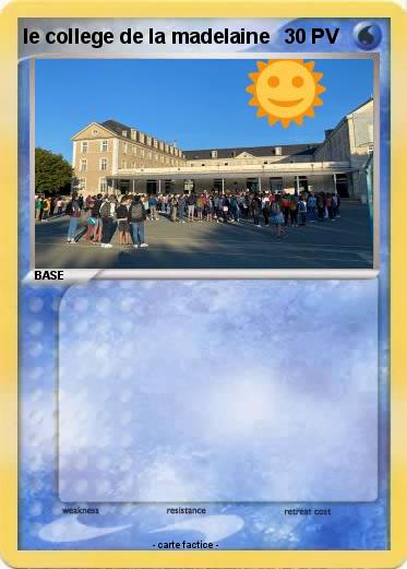 Pokemon le college de la madelaine