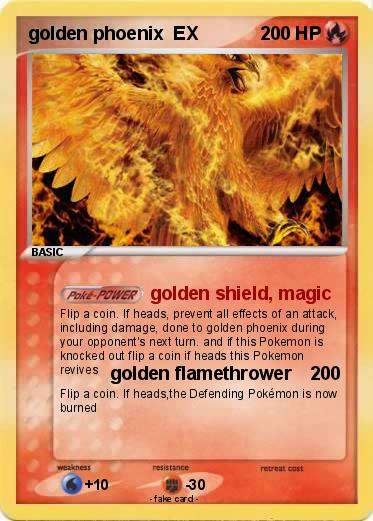 Pokemon golden phoenix  EX