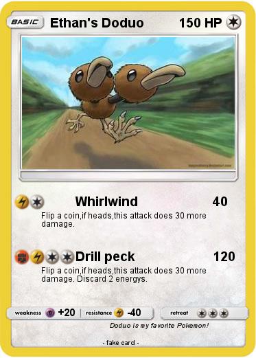 Pokemon Ethan's Doduo