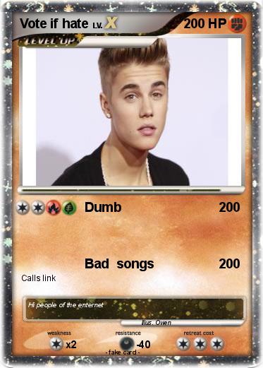 Pokemon Vote if hate